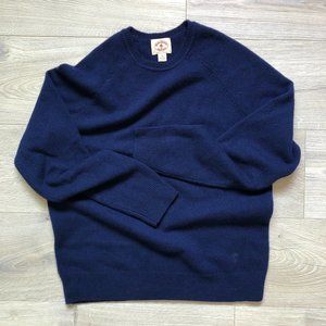 Lambswool Raglan Crewneck Sweater